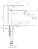 DEANTE Bateria bidetowa ALPINIA BGA_Z30M